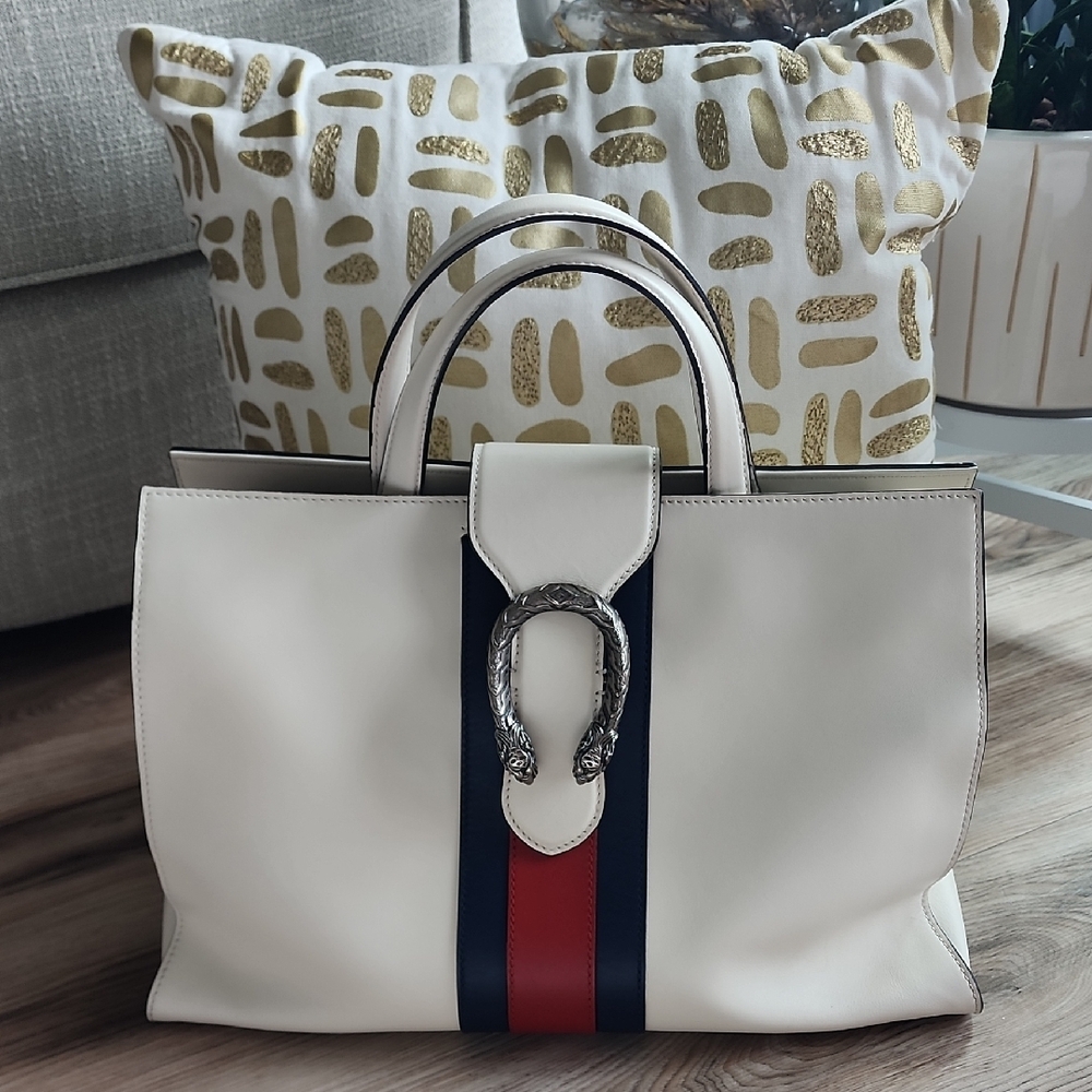 Gucci Dionysus Signature Stripe Handbag